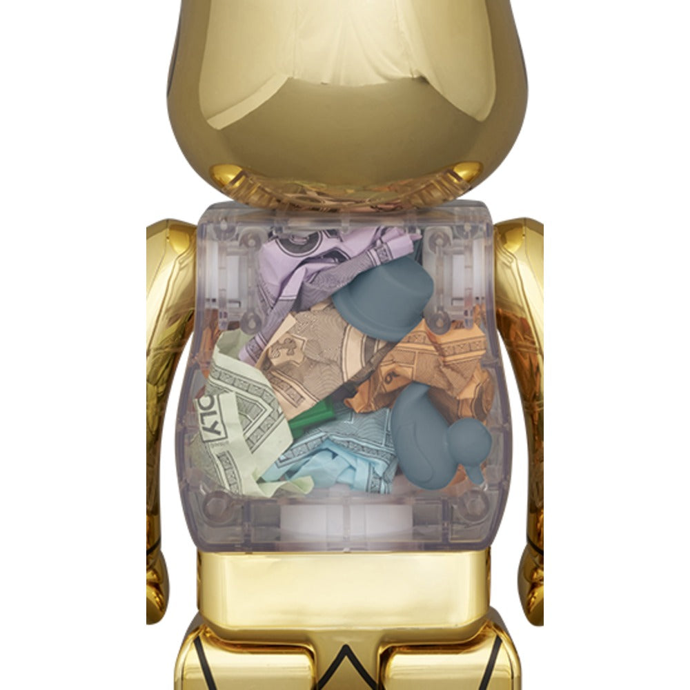 400% Bearbrick - Mr. Monopoly (90-jarig jubileum)