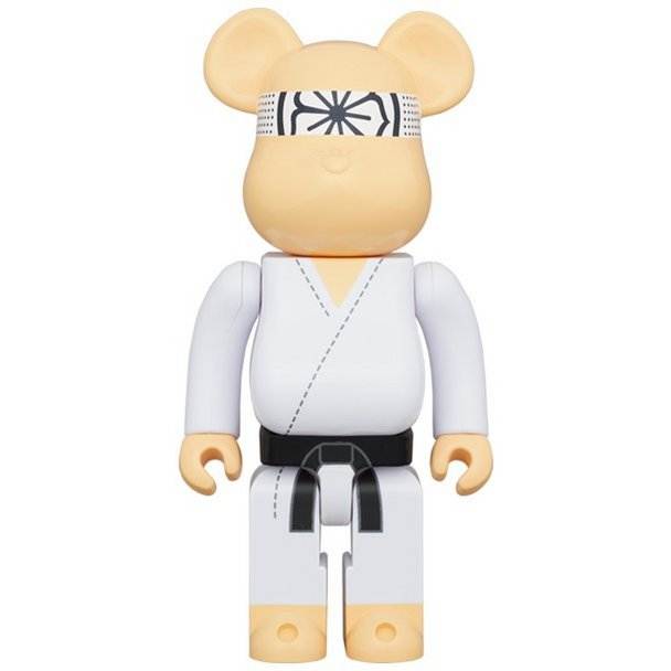 1000% Bearbrick Cobra Kai Miyagi-Do Karate collectible figure.