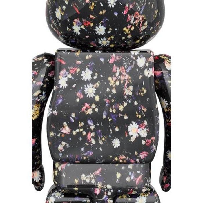 400% & 100% Bearbrick sæt - Anever (Black) by Onward Kashiyama-Medicom Toy-Bearbrick