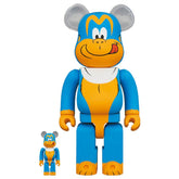 400% & 100% Bearbrick set - King Kombo (Kelloggs) limited edition figures by Medicom Toys.