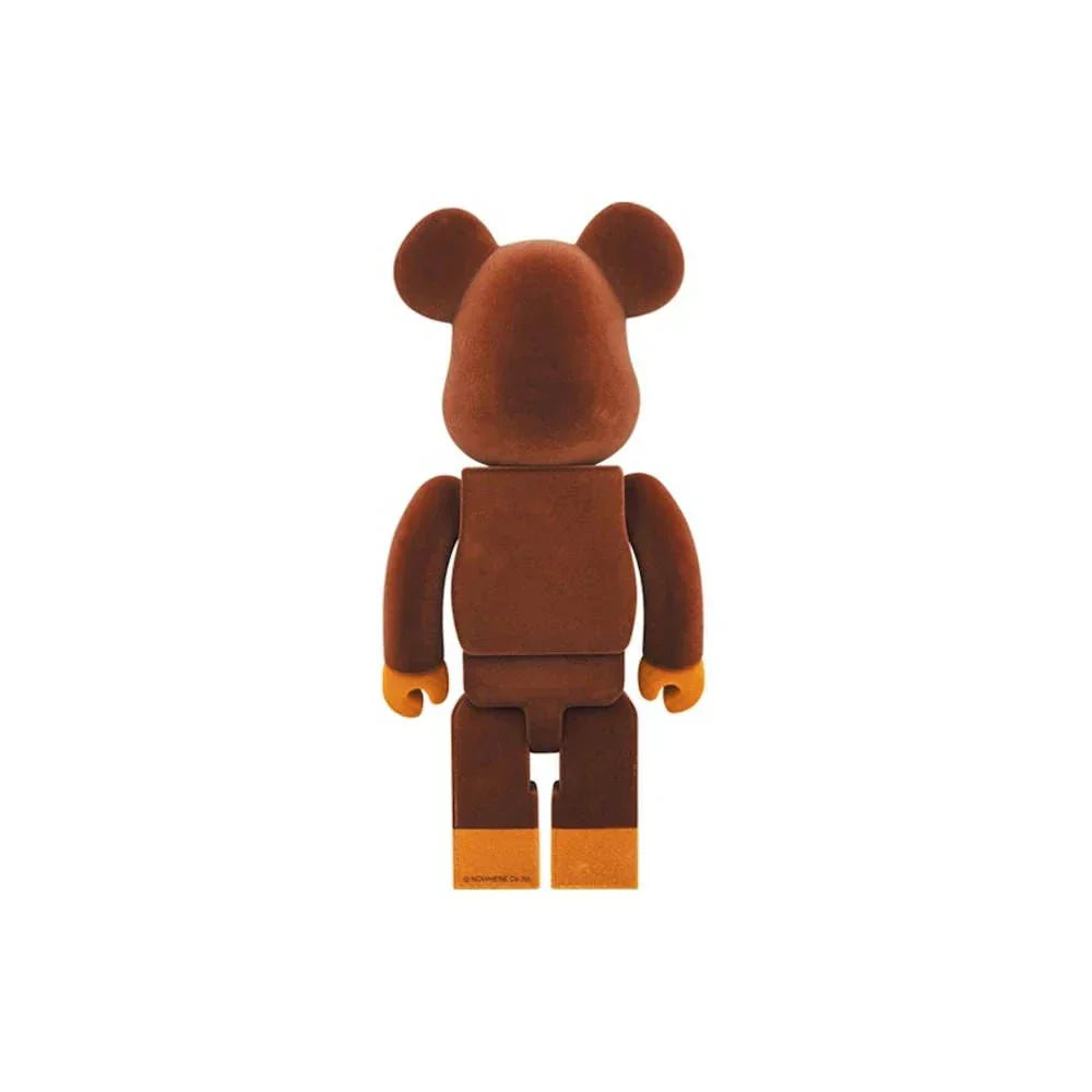 400% & 100% Bearbrick set - Baby Milo by BAPE - (Flocky ver.)