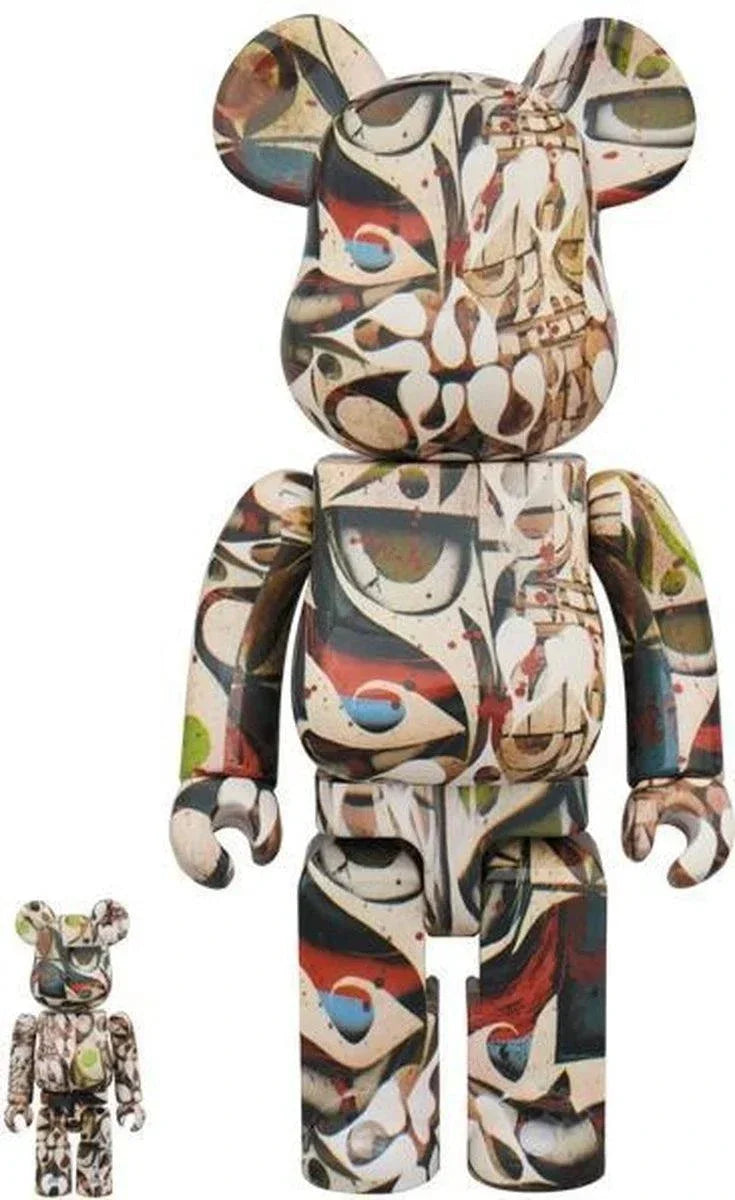400 & 100 Bearbrickset - Ontdek Phil Frosts Elegante Kunstwerk