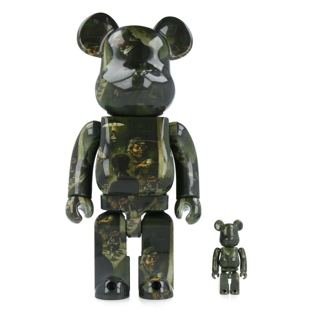 100% & 400% Bearbrick Set – Van Gogh: De Aardappeleters