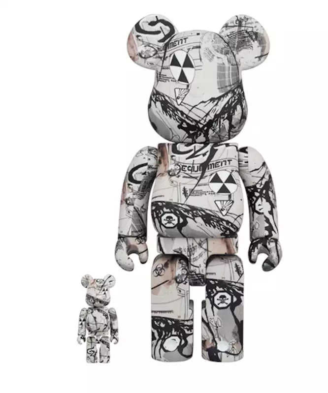 400% & 100% Bearbrick Set – Hiroki Tsukuda 2G Exclusive