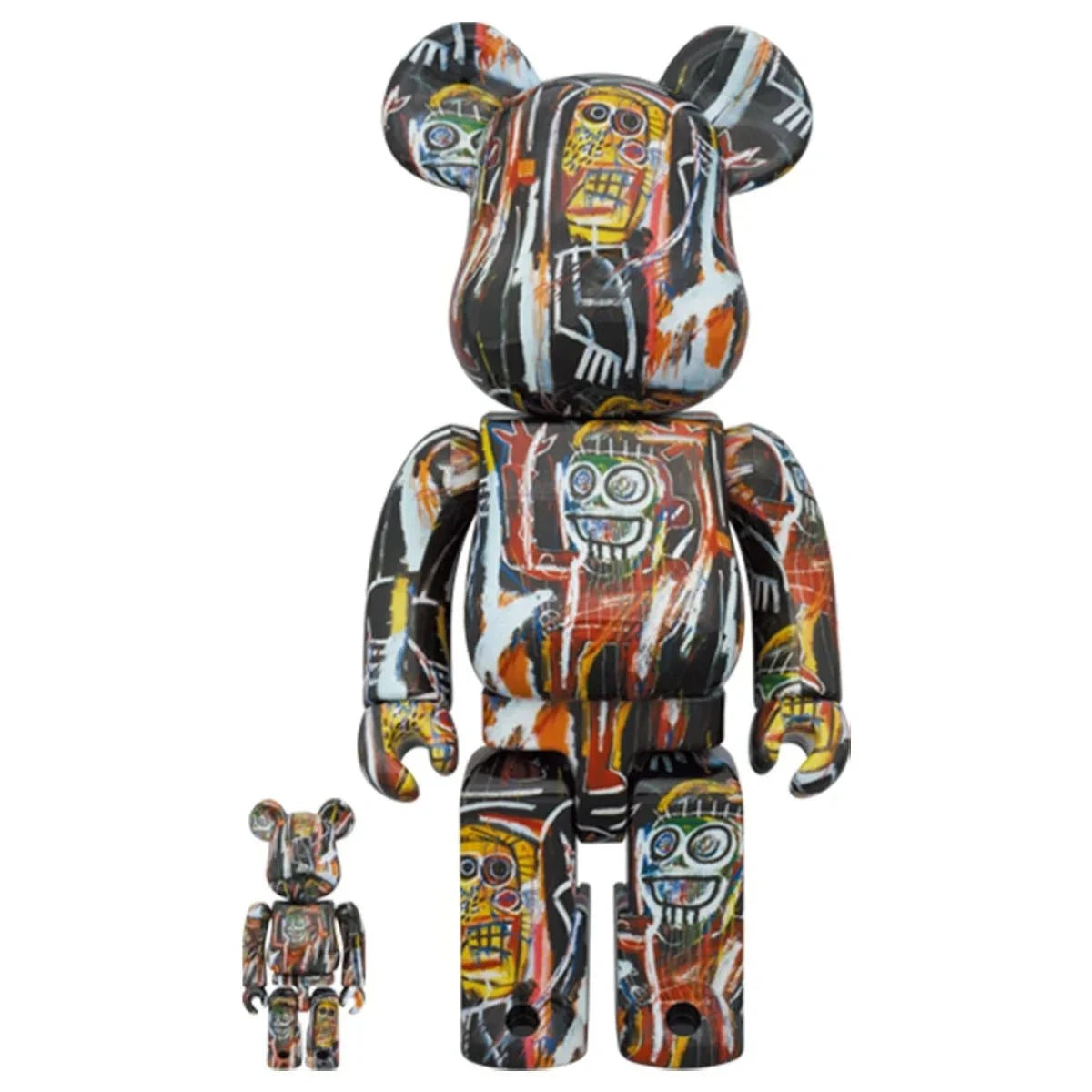 400% & 100% Bearbrick - Jean-Michel Basquiat v11 Set