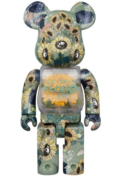 400% Bearbrick - Flor@ Zonnebloem (Mames)