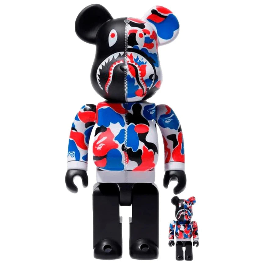 400% & 100% Bearbrick Set – Bape Store London – Shark