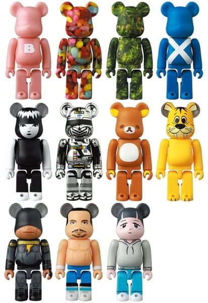 Bearbrick Blindbox serie 45 van Medicom Toys