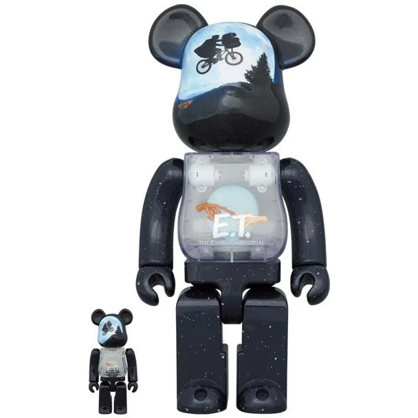 400 & 100 Bearbrick set – Batman Hush - Verzamelset in Zwart