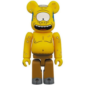 400% & 100% Bearbrick sæt - Cyclops (The Simpsons)