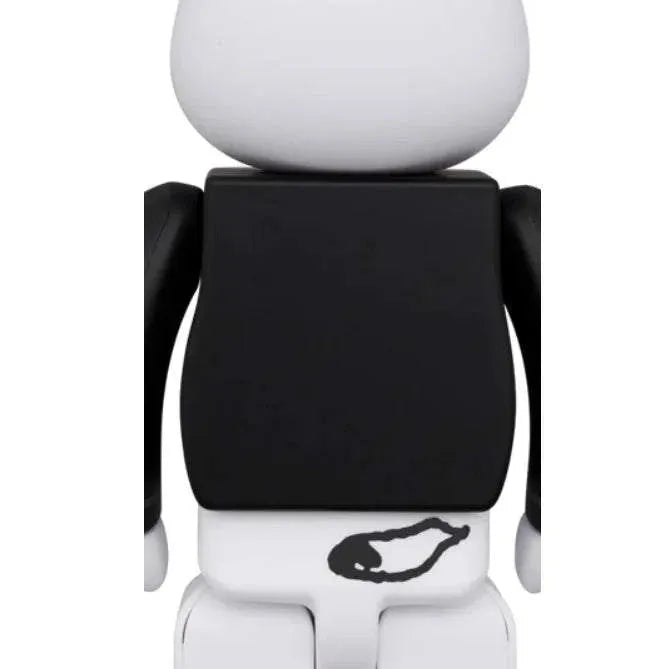 400% & 100% Bearbrick Sæt - Snoopy White Sox (MLB x Peanuts)