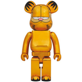 1000% Bearbrick - Garfield (Gold Chrome) Default Title