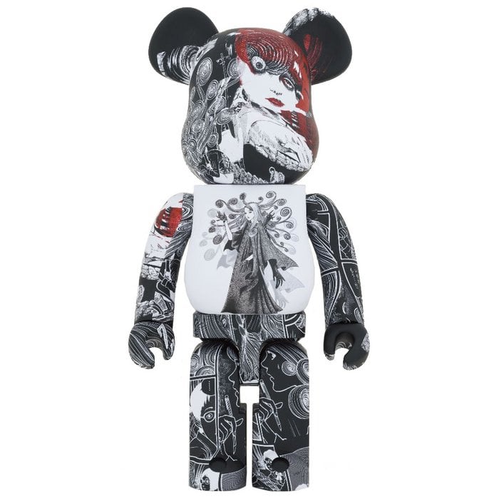 1000% Bearbrick - S'YTE x Junji Ito UZUMAKI Default Title