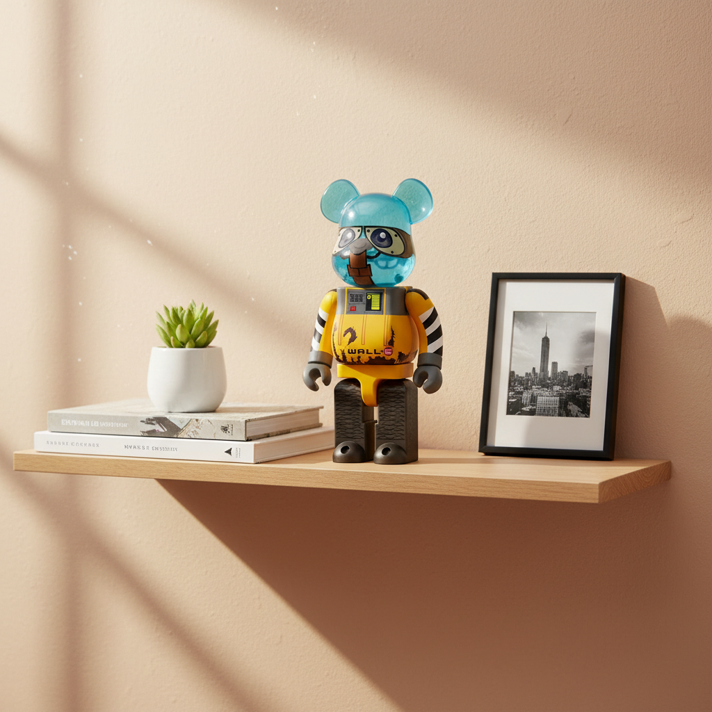 400% Bearbrick - Wall-E (Walt Disney)-Medicom Toy-Bearbrick