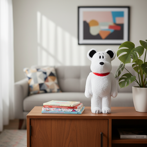 400% Bearbrick - Peanuts Snoopy (Costume Ver)-Medicom Toy-Bearbrick