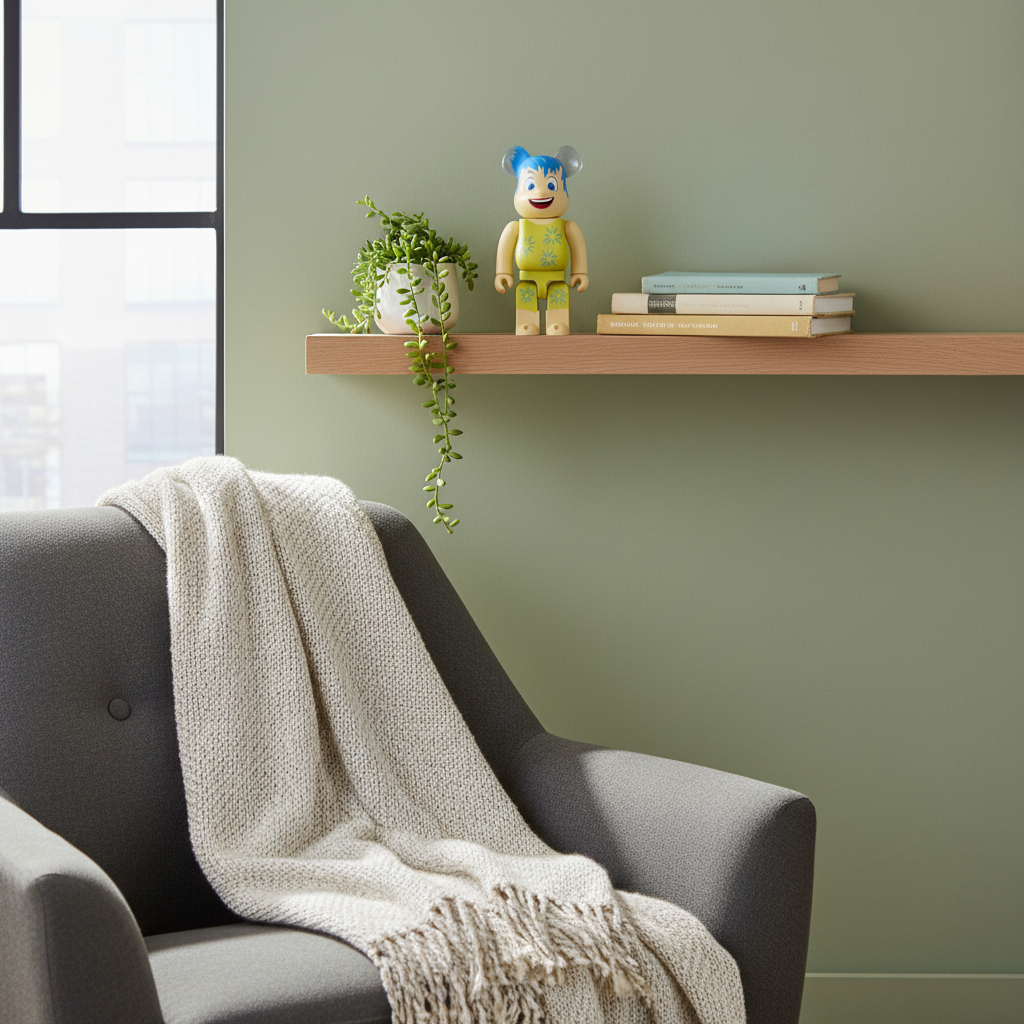 400% Bearbrick - Joy (Inside Out)-Medicom Toy-Bearbrick