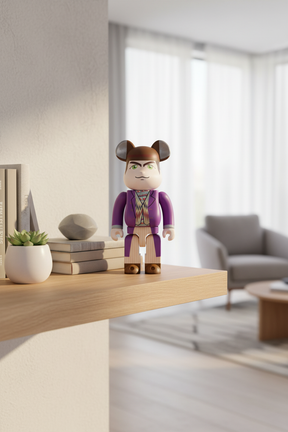 400% Bearbrick - Willy Wonka-Medicom Toy-Bearbrick