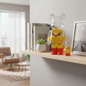 400% & 100% Bearbrick sæt - Ducky (Toy Story 4)