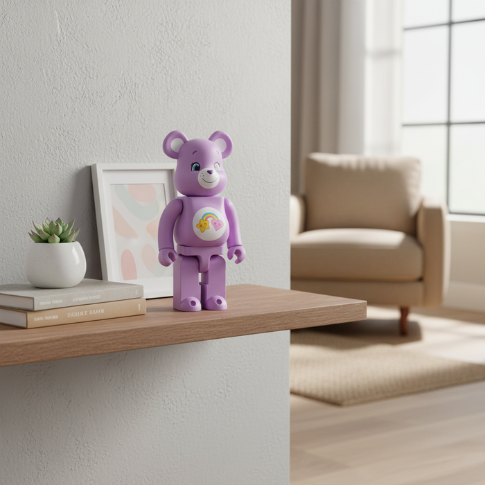 400% Bearbrick - Best Friend Bear (Care Bears)