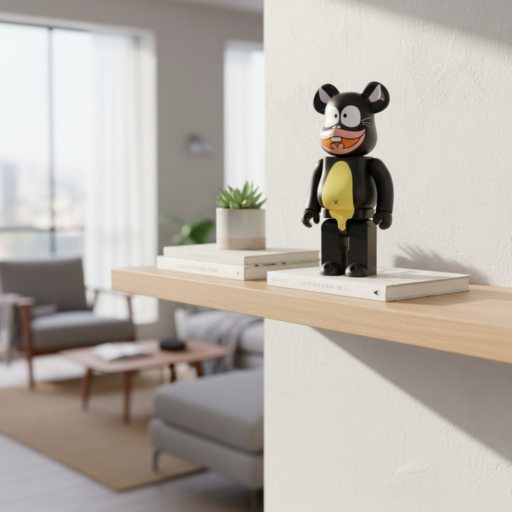 400% Bearbrick - Unagi Inu (Fujio Akatsuka)-Medicom Toy-Bearbrick