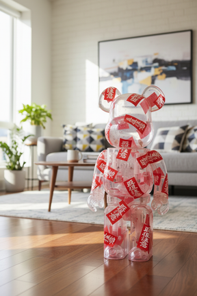 1000% Bearbrick - BlackEyePatch-Medicom Toy-Bearbrick