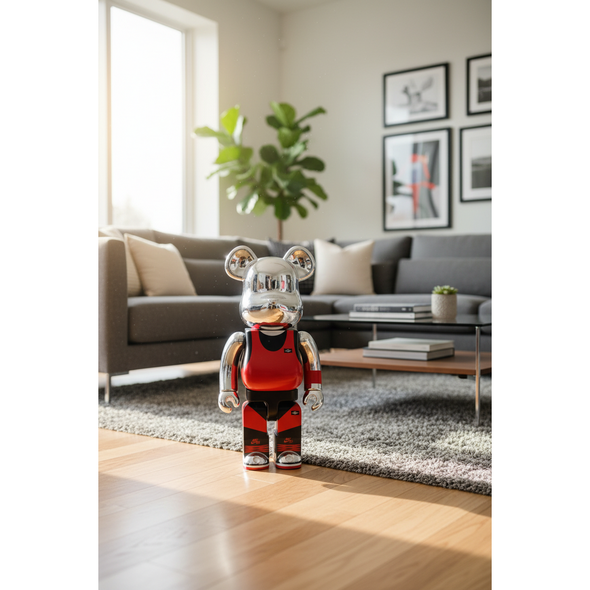 1000% Bearbrick - Michael Jordan - Air Jordan 1985