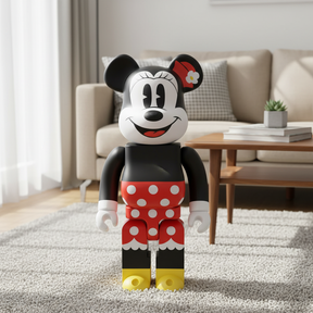 1000% - Minnie Mouse (Walt Disney)-Medicom Toy-Bearbrick