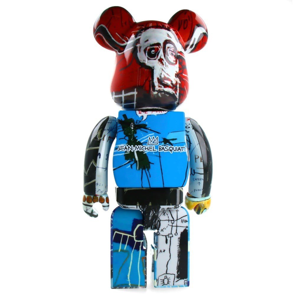 400% & 100% Bearbrick Set - Jean-Michel Basquiat (Special Edition BWWT