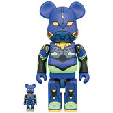 400% & 100% Bearbrick sæt - Evangelion (EVA Unit 01 - New Paint) Default Title