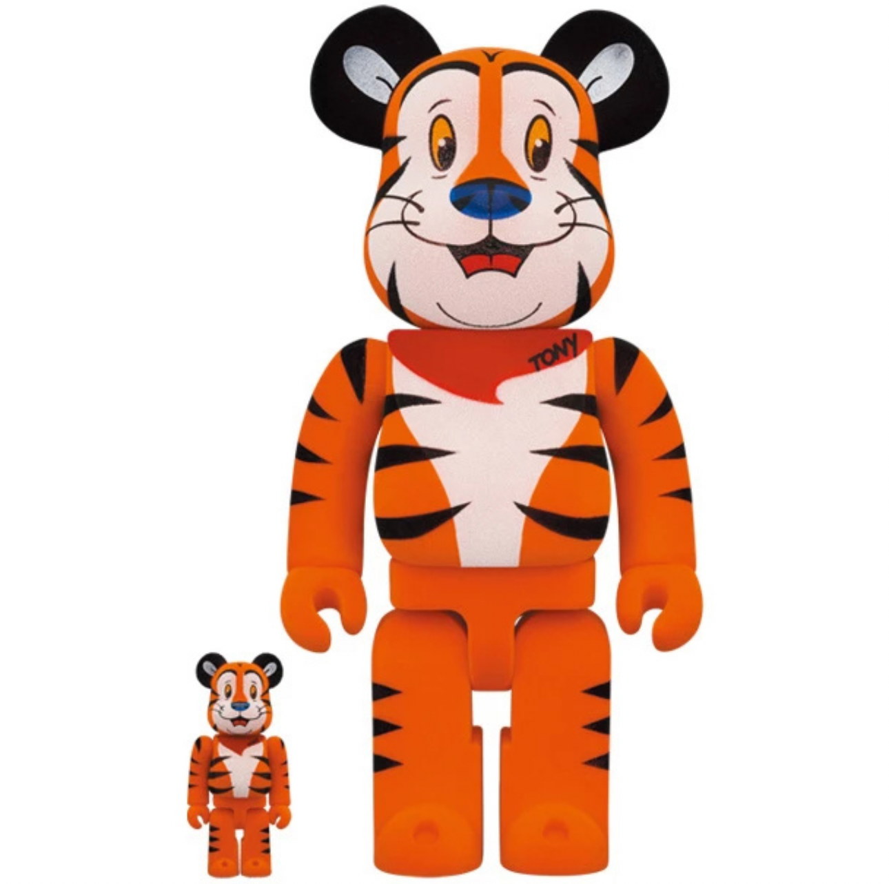 400% en 100% Bearbrick Set - Tony the Tiger Vintage (Kelloggs)