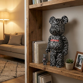 400% & 100% Bearbrick Set – Atmos - Reverse Elephant-Medicom Toy-Bearbrick