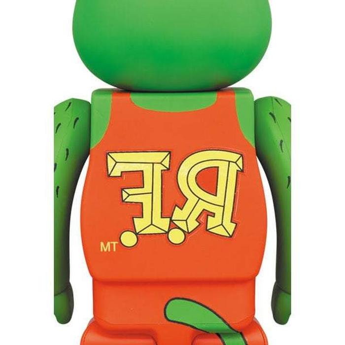 400% & 100% Bearbrick sæt - Rat Fink by Ed "Big Daddy" Roth-Medicom Toy-Bearbrick
