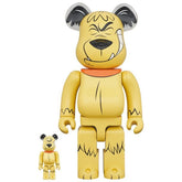 400% & 100% Bearbrick sæt - Muttley (Wacky Races)