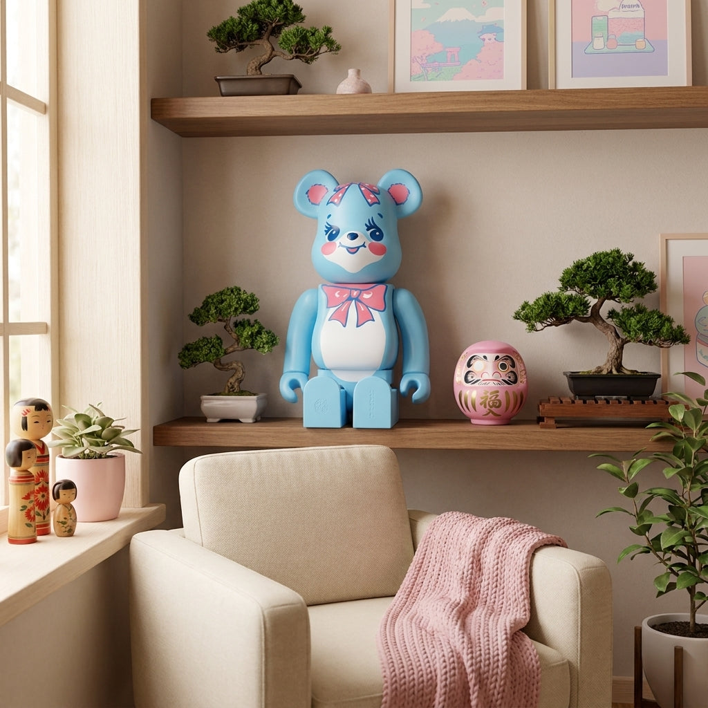 400% Bearbrick - Huglly (Swimmer)-Medicom Toy-Bearbrick