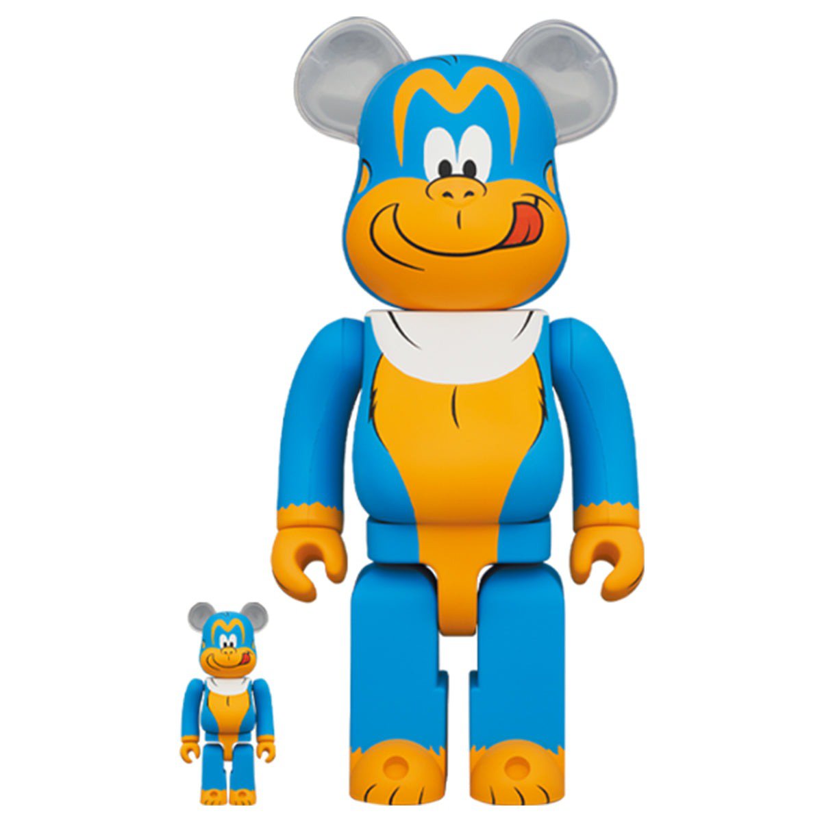 400% & 100% Bearbrick sæt - King Kombo (Kelloggs)