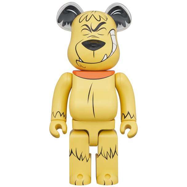 1000% Bearbrick - Muttley (Wacky Races)