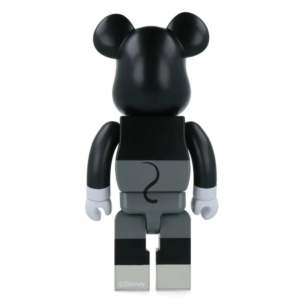 400% Bearbrick - Mickey Mouse (Black & White)-Medicom Toy-Bearbrick