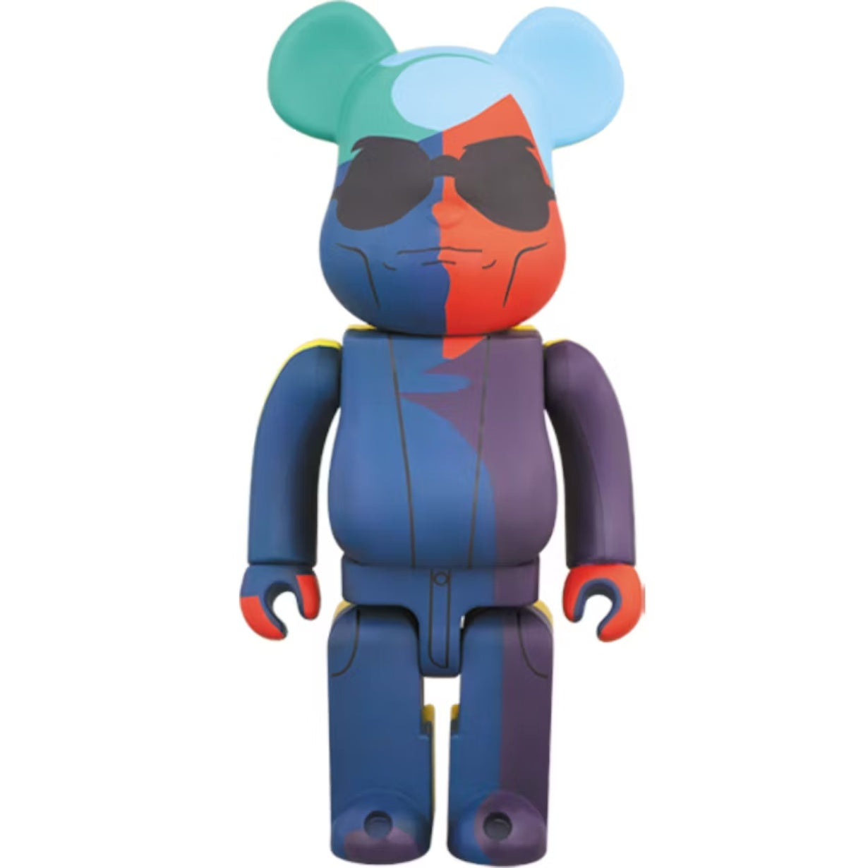 400% Bearbrick - Andy Warhol (Zeefdruk)