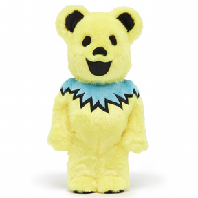 400% Bearbrick - Grateful Dead - Dancing Bears (Costume Ver. Geel)