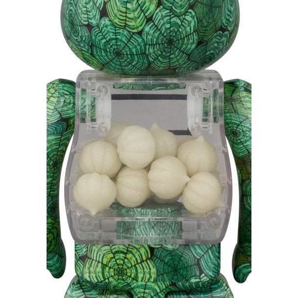 400% & 100% Bearbrick sæt - Euphorbia obesa GID (BOTANIZE)