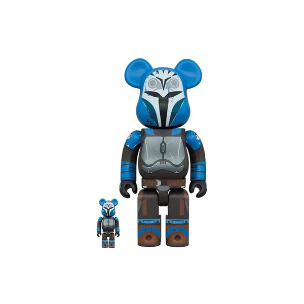 MEDICOM TOY - BE@RBRICK BO-KATAN KRYZE 100% &amp; 400％ The 400% & 100% Bearbrick Set - E.T. (Light Up edition) is
