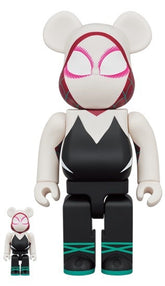 400% & 100% Bearbrick Set - Spider-Gwen (Spider-man: Into the Spider-verse)