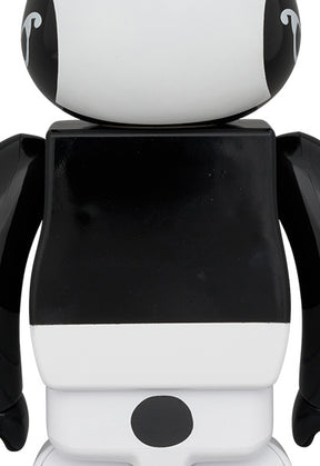 400% Bearbrick - Smurf (Black)