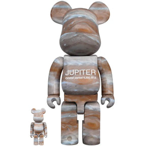 400% & 100% Bearbrick Set – Jupiter (NASA)