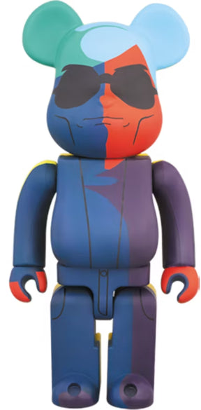 400% Bearbrick - Andy Warhol (Silkscreen)-Medicom Toy-Bearbrick
