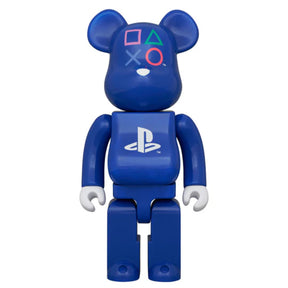 400% Bearbrick - PlayStation (Blauwe editie)