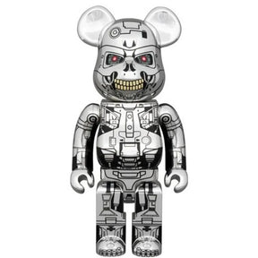 400% Bearbrick - T-800 Endoskeleton (Terminator 2)-Medicom Toy-Bearbrick