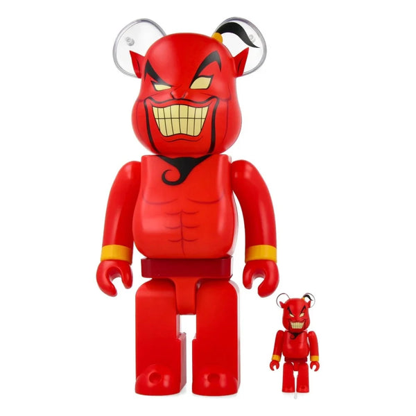400% & 100% Bearbrick set - Jafar (Disney Aladdin)-Medicom Toy-Bearbrick