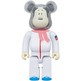 400% Bearbrick Set - Astronaut Snoopy (BWWT 3)