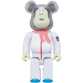400% Bearbrick Set - Astronaut Snoopy (BWWT 3)